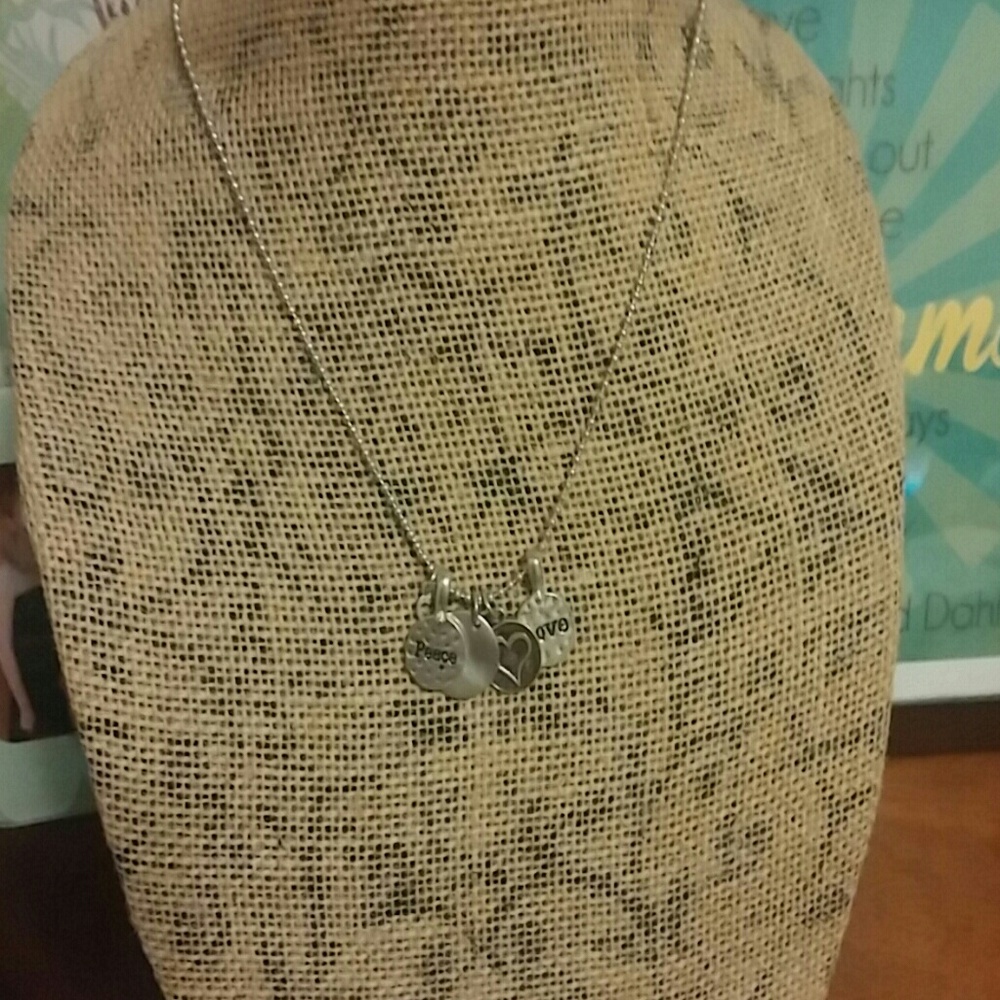 Peace and Love Necklace